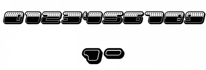 Patriotic Italic Font OTHER CHARS