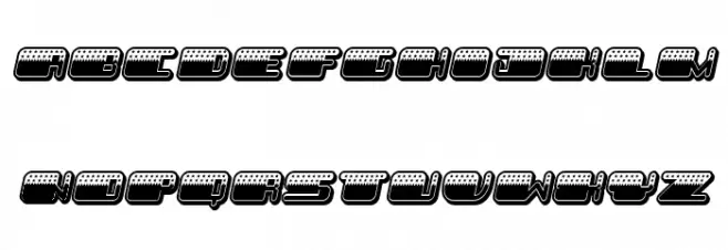Patriotic Italic Fonte MAIÚSCULAS