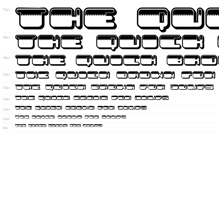 Patriotic No Stars Inverted Regular Waterfall