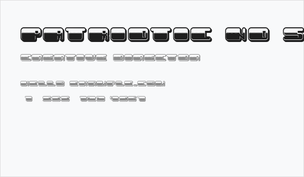 Patriotic No Stars Regular Business Card