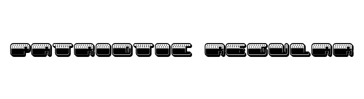 Patriotic Regular  免费字体下载