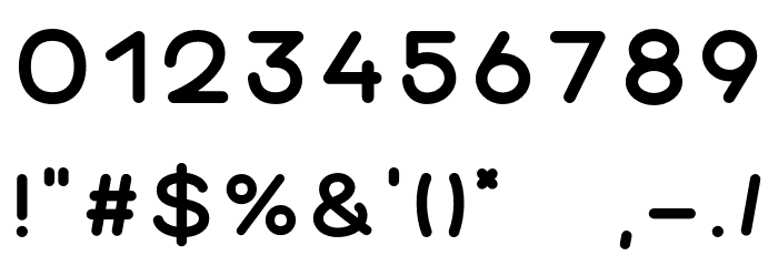 Patron - Personal Use Regular Font OTHER CHARS