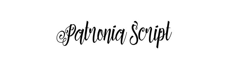 Patronia Script  Fuentes Gratis Descargar