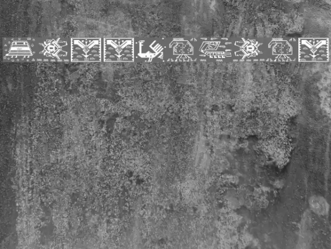 PatternArt Font examples