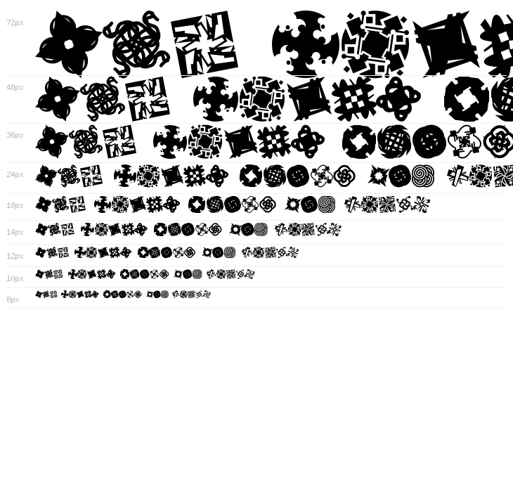 Patternalia Waterfall