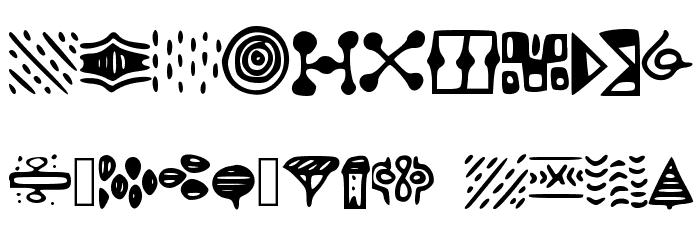 Patternify Font OTHER CHARS