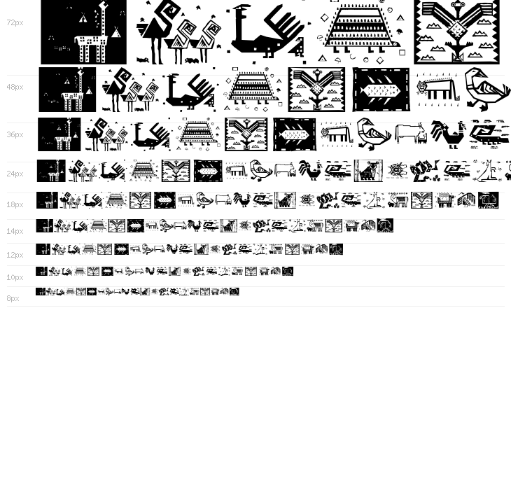 PatternsAnimals Waterfall