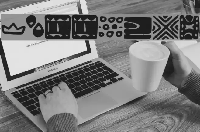 Patterns Font examples