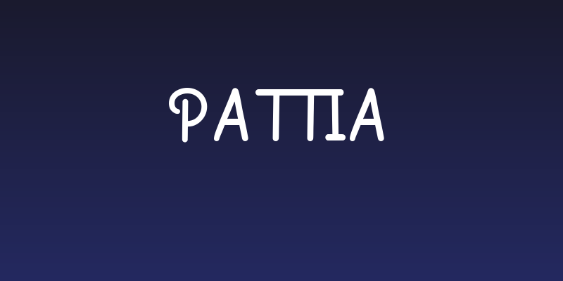 Pattia Social Header