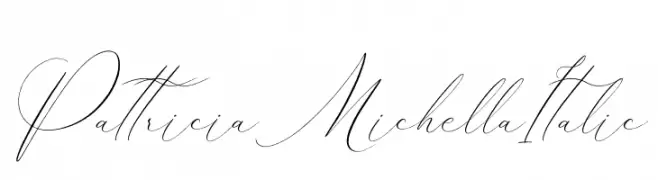 Pattricia Michella Italic  Frei Schriftart Herunterladen