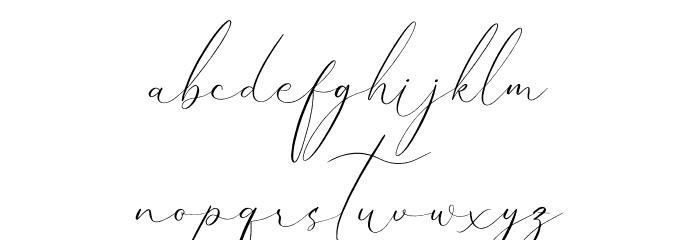 Pattricia Michella Font LOWERCASE