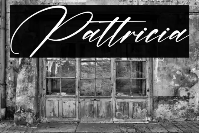 Pattricia Font examples