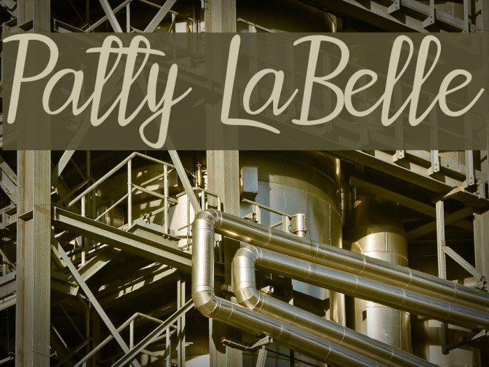 Patty LaBelle Font examples