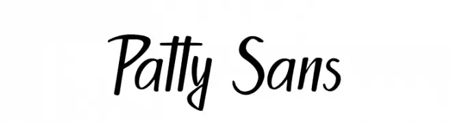 Patty Sans  नि: शुल्क फ़ॉन्ट्स डाउनलोड