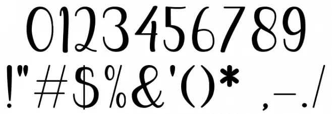 Patty Font OTHER CHARS