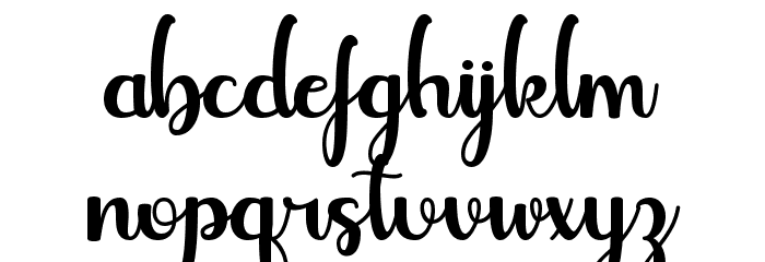 Patty Font LOWERCASE