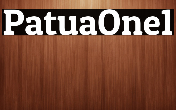 Patua One1 Example 2