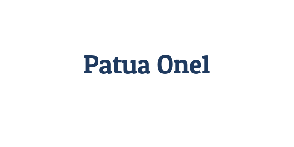 Patua One1 Logo