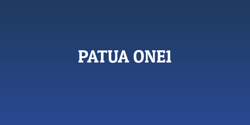 Patua One1 Social Header