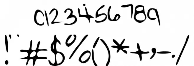 Paty Font OTHER CHARS