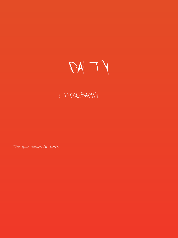 Paty Poster