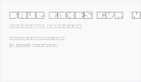 Paul BOXES Cyr  Normal Business Card