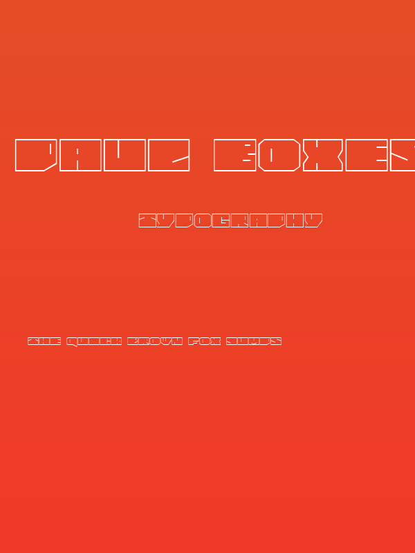 Paul BOXES Cyr  Normal Poster