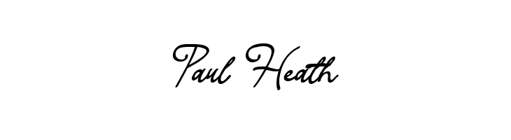 Paul Heath  font caratteri gratis