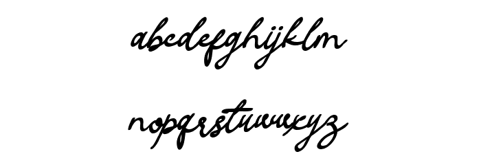 Paul Heath Font LOWERCASE