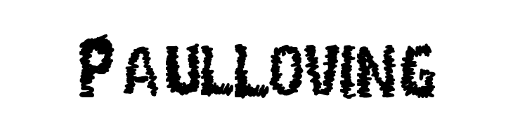 Paul Loving  font caratteri gratis