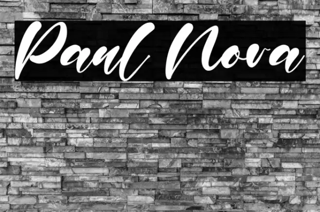 Paul Nora Font examples