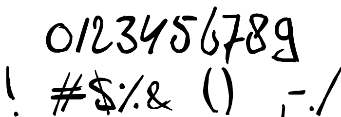 Paul PC Font OTHER CHARS