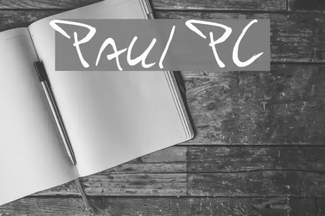 Paul PC Font examples