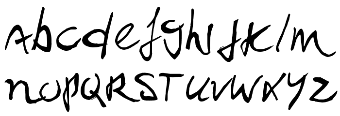 Paul PC Font LOWERCASE