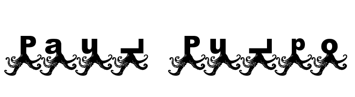 Paul Pulpo  フリーフォントのダウンロード