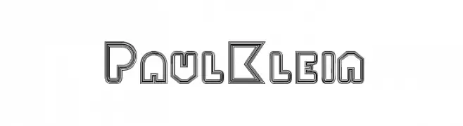 PaulKlein  Frei Schriftart Herunterladen