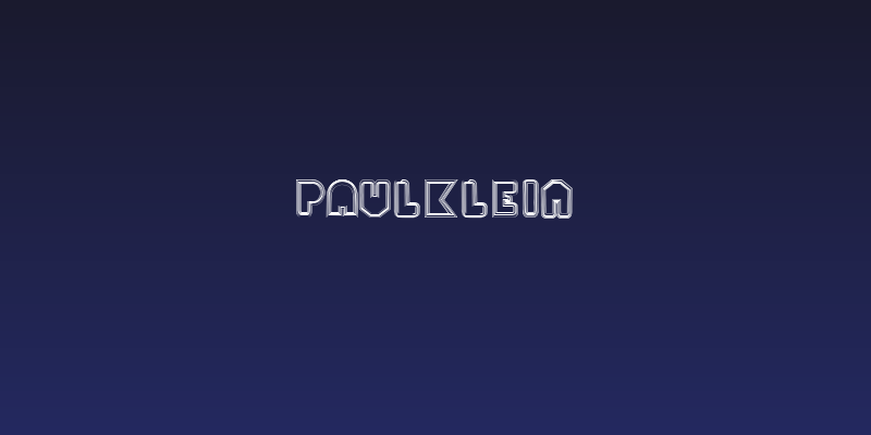 PaulKlein Social Header