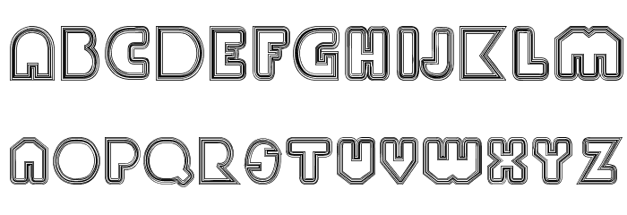 PaulKlein Font LOWERCASE