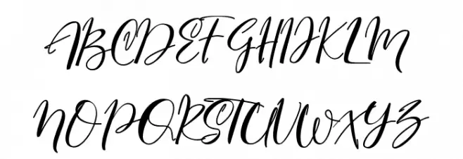 Paula Eva Schriftart Groß