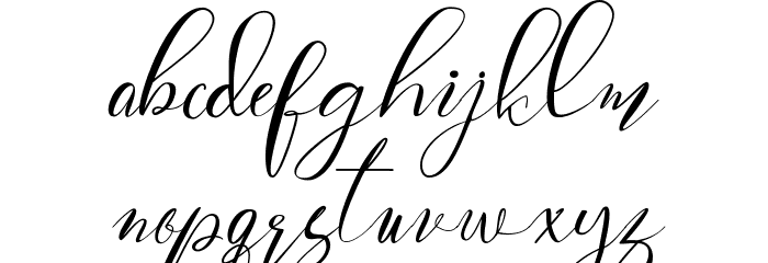 Paula Eva Font LOWERCASE