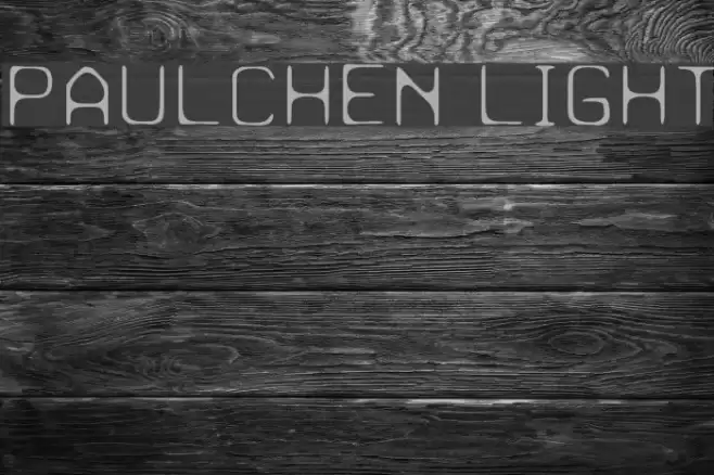 Paulchen Light Font examples