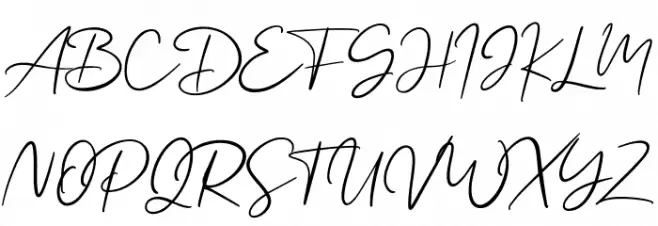 Paulina Free Schriftart Groß