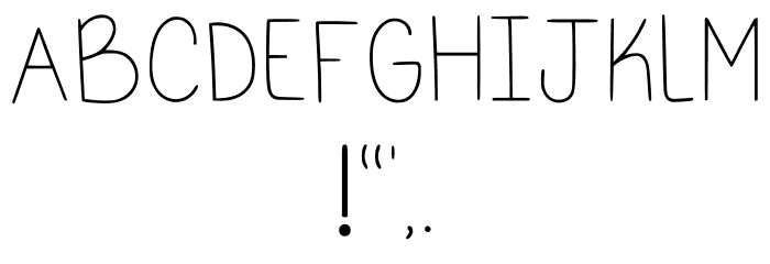 Paulina Reds Regular Font OTHER CHARS