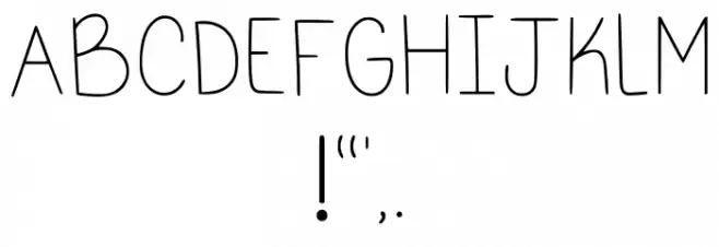Paulina Reds Regular Font OTHER CHARS
