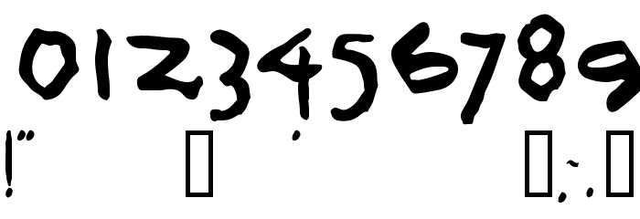 Paulistana 1922 Regular Font OTHER CHARS