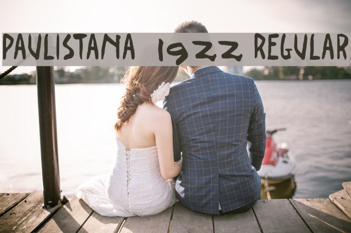 Paulistana 1922 Regular Font examples