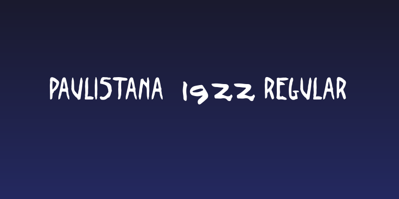 Paulistana 1922 Regular Social Header