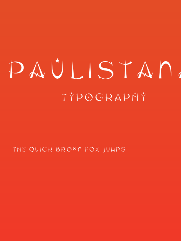 Paulistana Marrocos Regular Poster