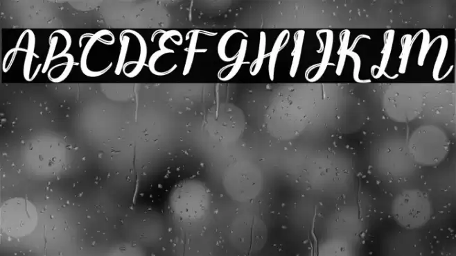 Paulline フォント examples