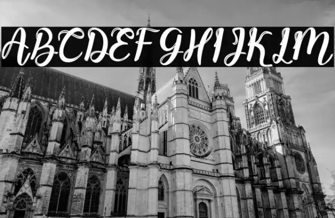 Paulline フォント examples